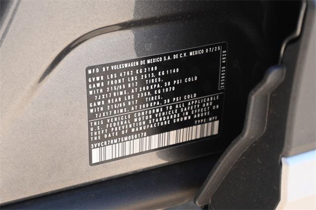new 2025 Volkswagen Taos car, priced at $26,339