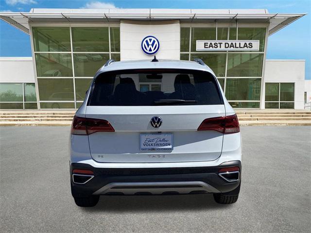 new 2024 Volkswagen Taos car, priced at $27,885