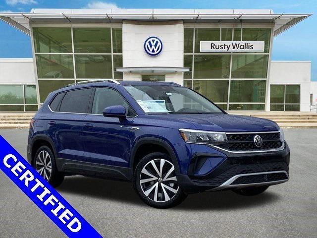 used 2024 Volkswagen Taos car, priced at $27,482