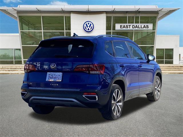 used 2024 Volkswagen Taos car, priced at $24,654