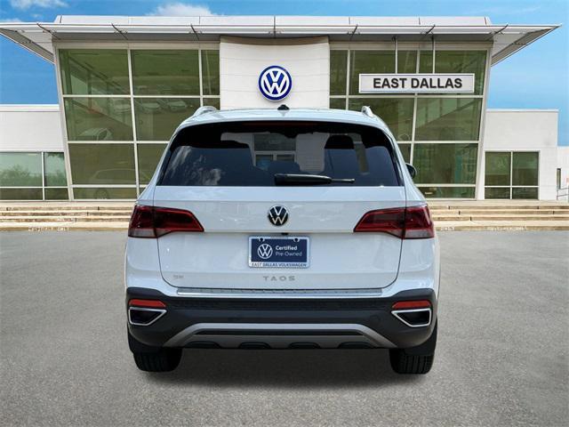 used 2024 Volkswagen Taos car, priced at $25,989