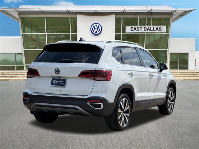 used 2024 Volkswagen Taos car, priced at $25,989