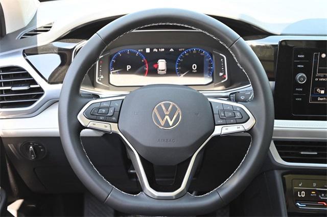new 2025 Volkswagen Taos car, priced at $34,422