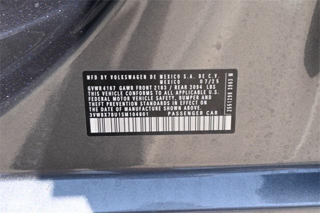 new 2025 Volkswagen Jetta car, priced at $25,743