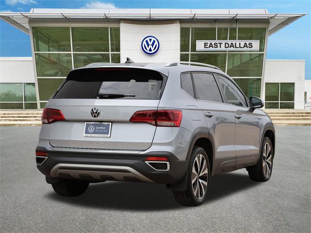 used 2024 Volkswagen Taos car, priced at $25,386
