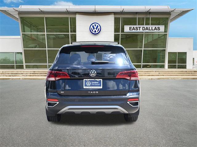 used 2024 Volkswagen Taos car, priced at $27,911