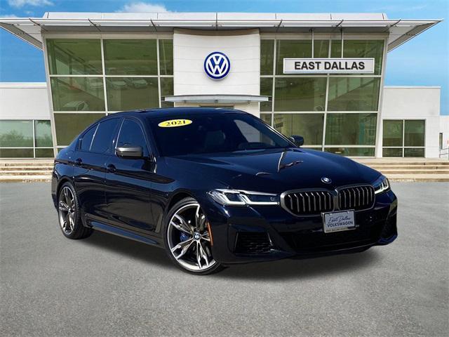 used 2021 BMW M550 car, priced at $56,998