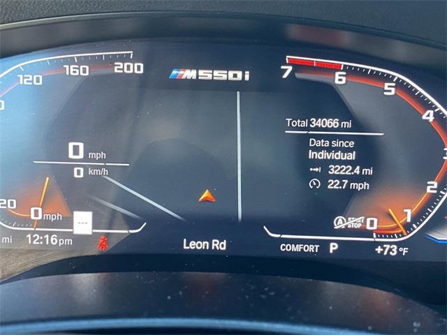 used 2021 BMW M550 car, priced at $56,998