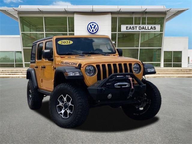 used 2021 Jeep Wrangler Unlimited car, priced at $38,889