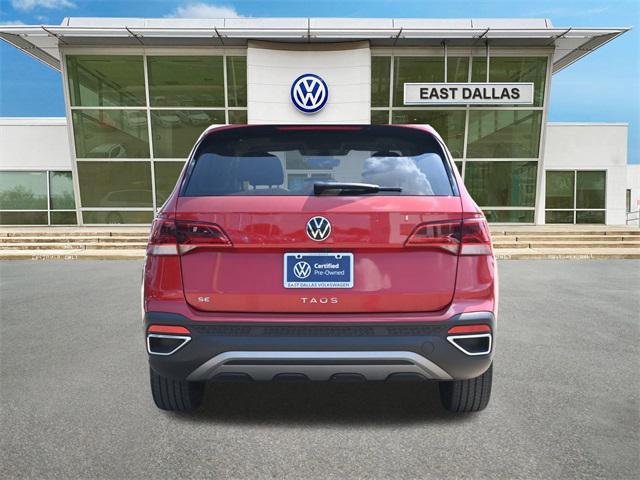 used 2024 Volkswagen Taos car, priced at $24,434