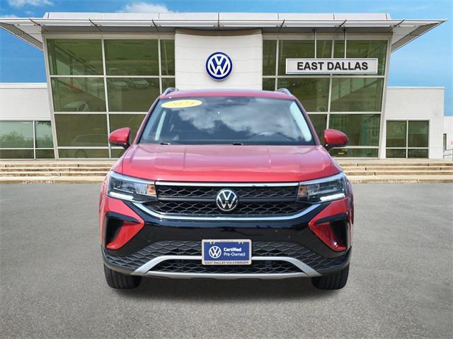 used 2024 Volkswagen Taos car, priced at $24,434