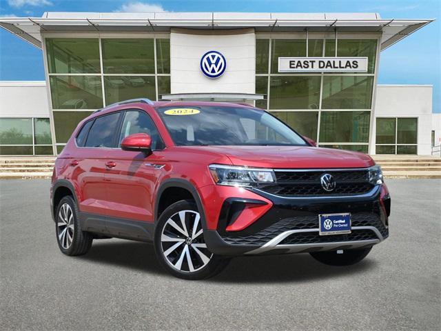 used 2024 Volkswagen Taos car, priced at $24,434