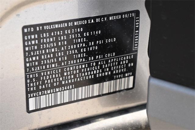 new 2025 Volkswagen Tiguan car, priced at $29,410