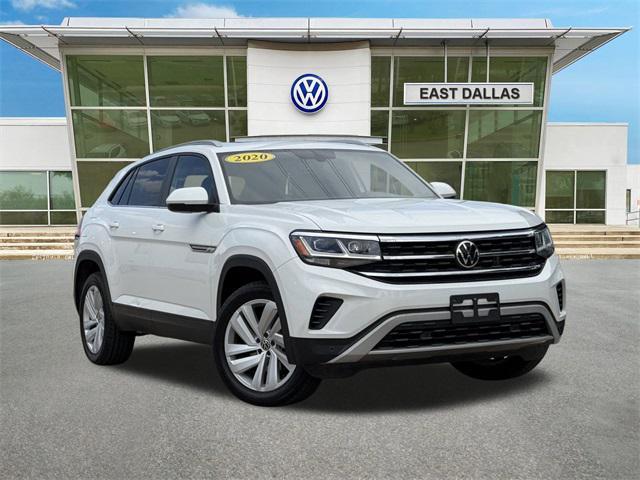 used 2020 Volkswagen Atlas Cross Sport car, priced at $19,963