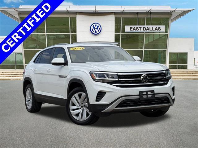 used 2020 Volkswagen Atlas Cross Sport car, priced at $19,663