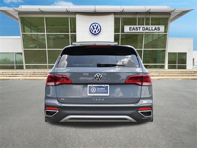 used 2024 Volkswagen Taos car, priced at $24,494