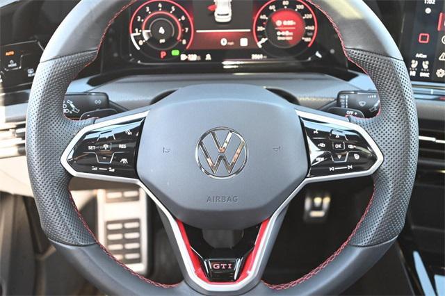 used 2024 Volkswagen Golf GTI car, priced at $35,545