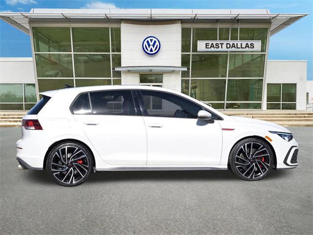 used 2024 Volkswagen Golf GTI car, priced at $35,545