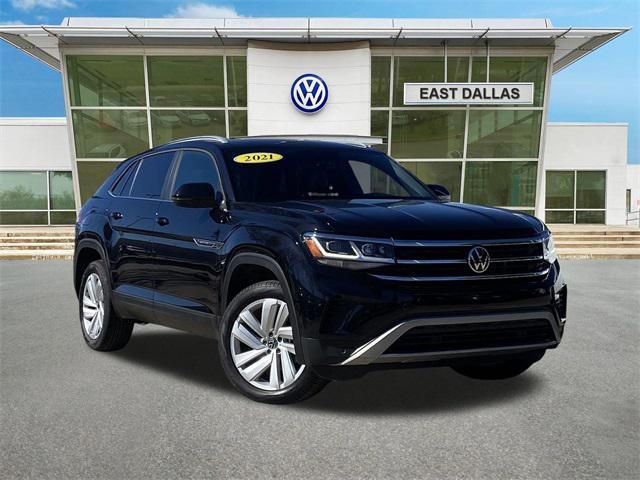 used 2021 Volkswagen Atlas Cross Sport car, priced at $28,488