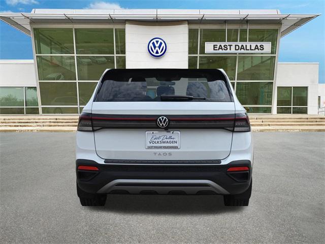 new 2025 Volkswagen Taos car, priced at $26,352