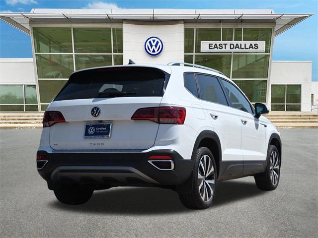 used 2024 Volkswagen Taos car, priced at $25,989