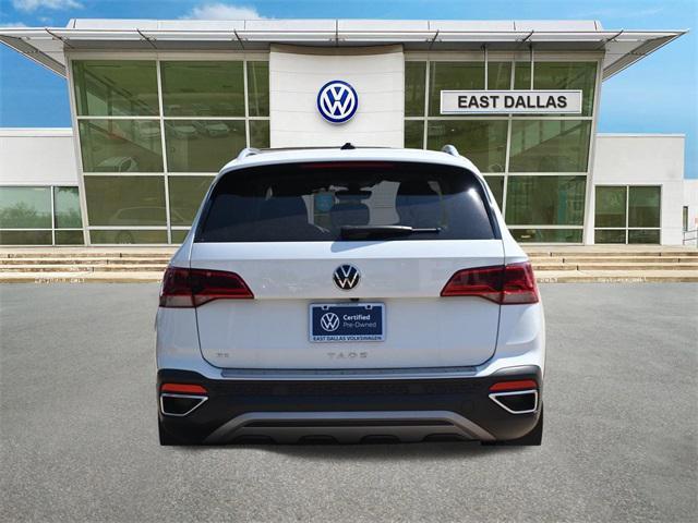 used 2024 Volkswagen Taos car, priced at $25,989