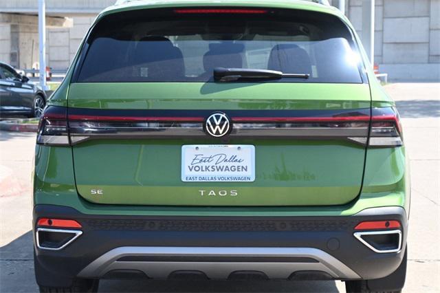 new 2025 Volkswagen Taos car, priced at $27,728