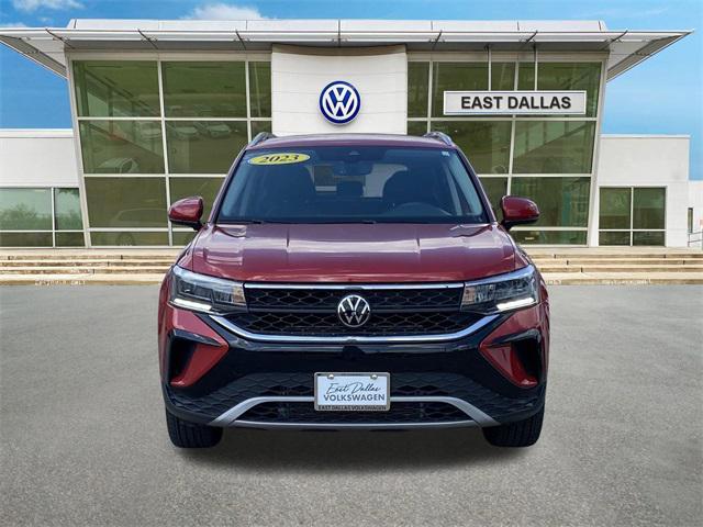 used 2023 Volkswagen Taos car, priced at $22,922