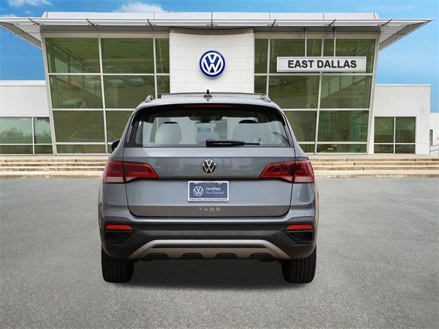 used 2024 Volkswagen Taos car, priced at $20,956