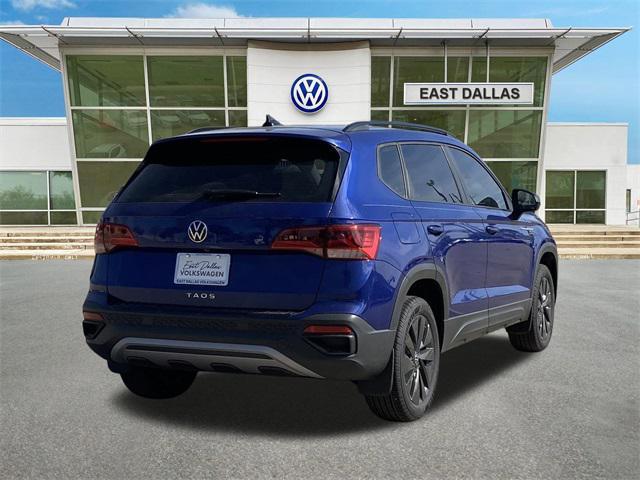 new 2024 Volkswagen Taos car, priced at $22,695