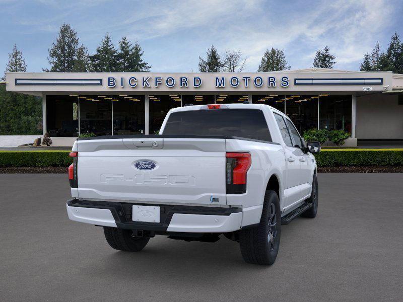 new 2025 Ford F-150 Lightning car, priced at $75,110