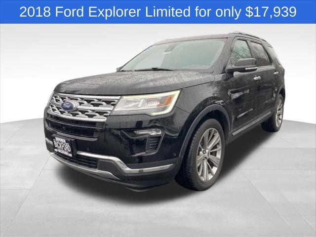 used 2018 Ford Explorer car, priced at $17,939