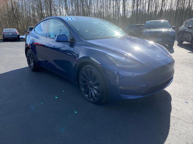 used 2022 Tesla Model Y car, priced at $31,604