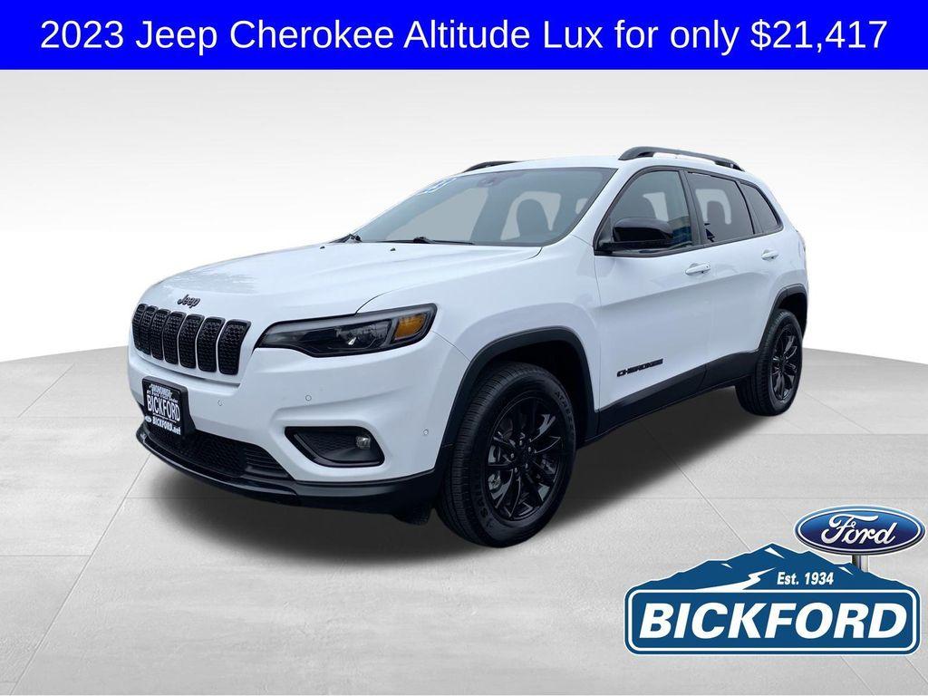 used 2023 Jeep Cherokee car, priced at $20,822