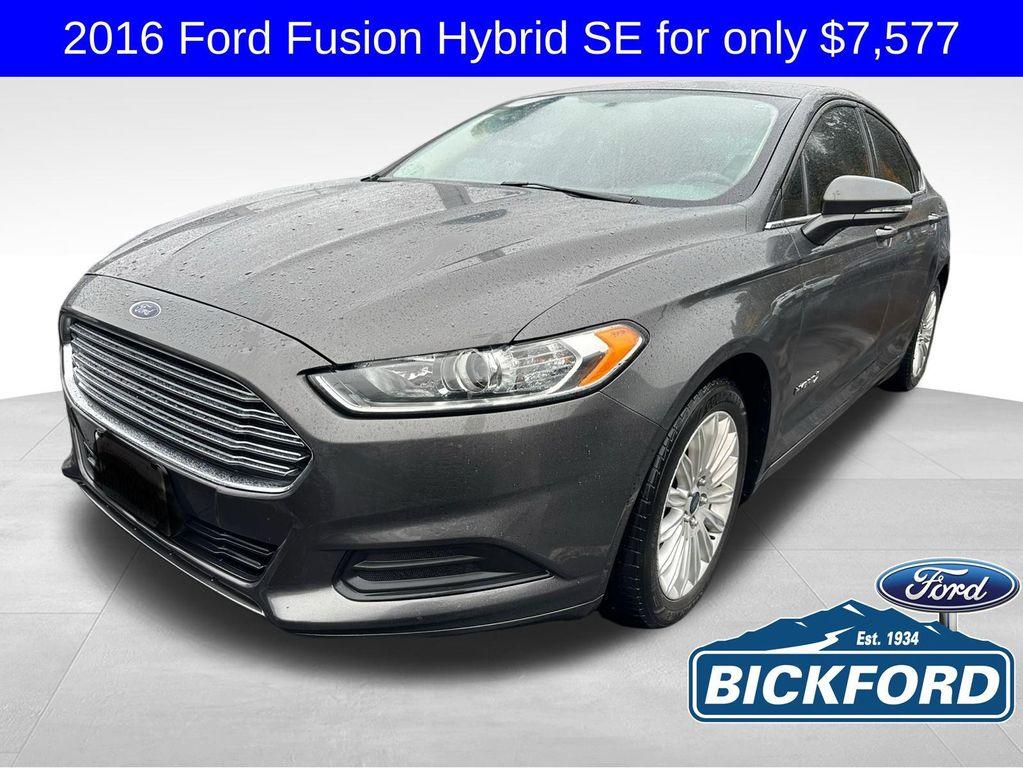 used 2016 Ford Fusion Hybrid car, priced at $7,577