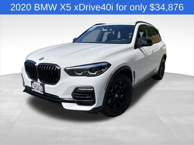 used 2020 BMW X5 car, priced at $34,876