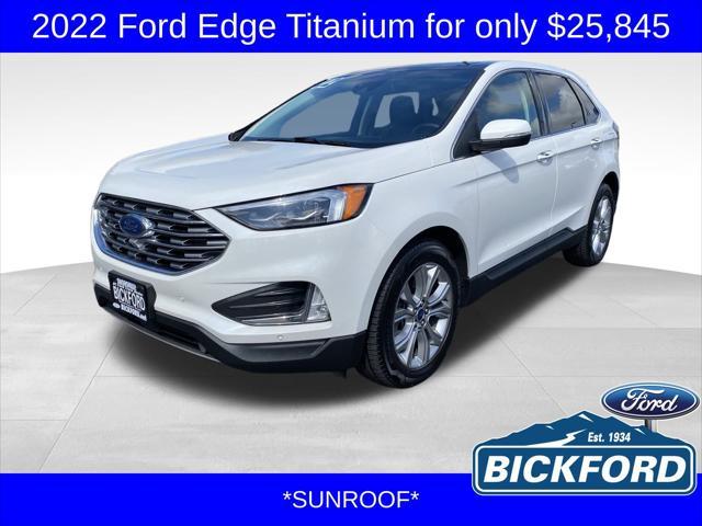 used 2022 Ford Edge car, priced at $25,995