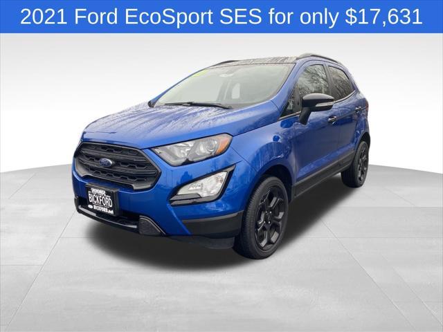 used 2021 Ford EcoSport car, priced at $17,631