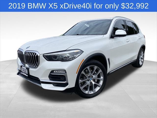 used 2019 BMW X5 car, priced at $32,992