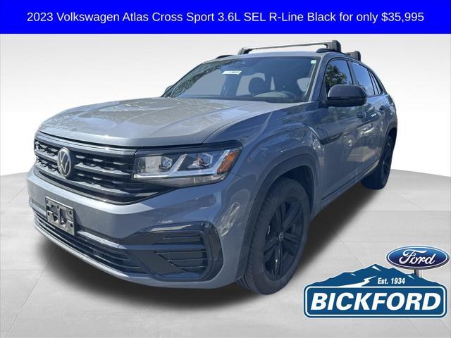 used 2023 Volkswagen Atlas Cross Sport car, priced at $34,887