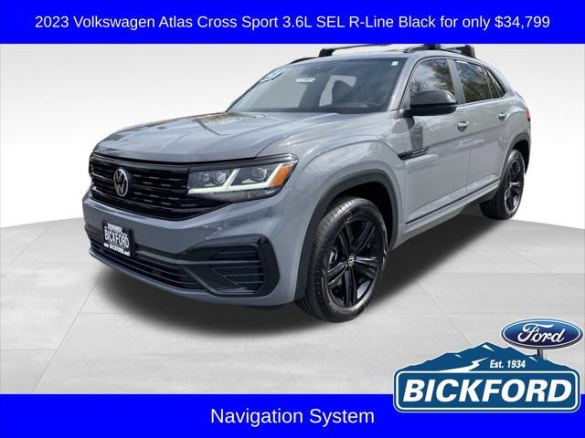 used 2023 Volkswagen Atlas Cross Sport car, priced at $34,799