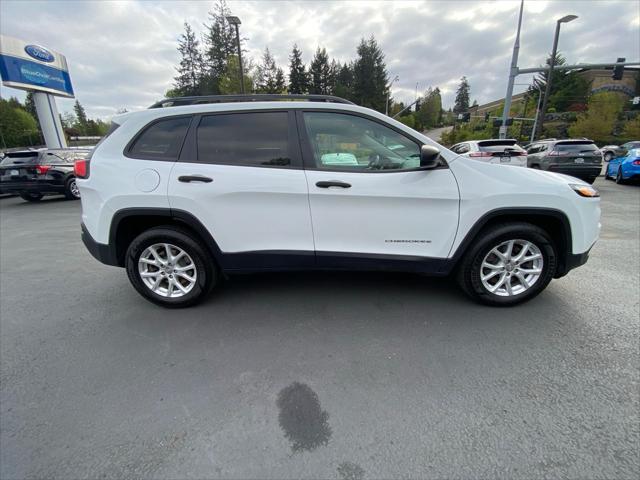 used 2017 Jeep Cherokee car, priced at $12,990