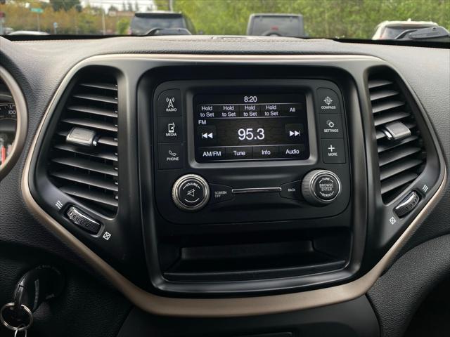 used 2017 Jeep Cherokee car, priced at $12,990