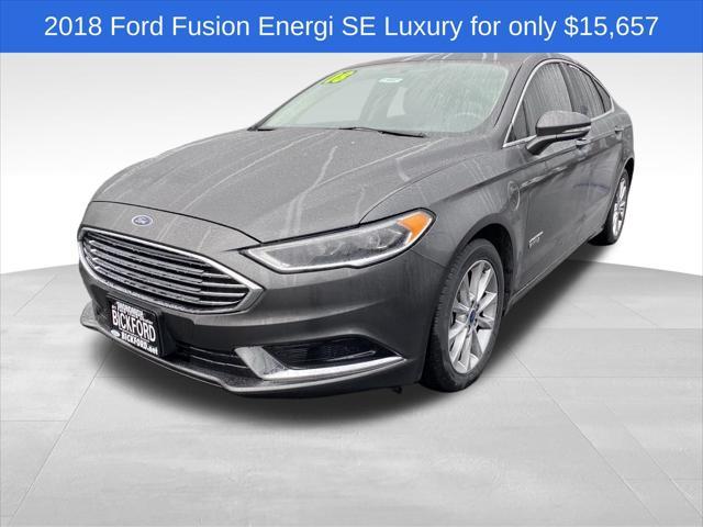 used 2018 Ford Fusion Energi car, priced at $15,657