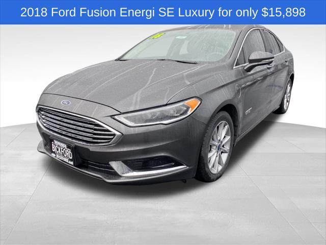 used 2018 Ford Fusion Energi car, priced at $15,898