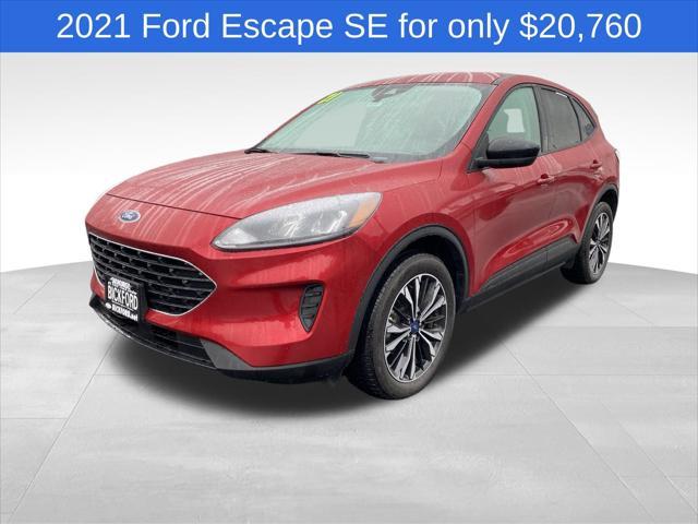 used 2021 Ford Escape car, priced at $20,760