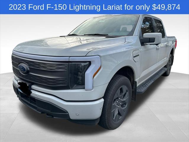 used 2023 Ford F-150 Lightning car, priced at $49,874