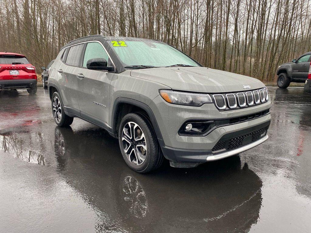 used 2022 Jeep Compass car, priced at $19,900