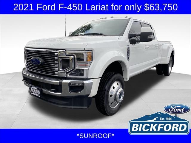 used 2021 Ford F-450 car, priced at $63,750