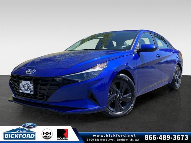 used 2021 Hyundai Elantra car, priced at $19,942